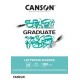 Canson bloc de dessin graduate lettering marker, a3