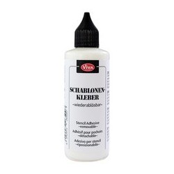 Viva decor colle pour pochoir, détachable, 90 ml