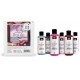Viva decor set de peinture acrylique "berry love", 6 pièces