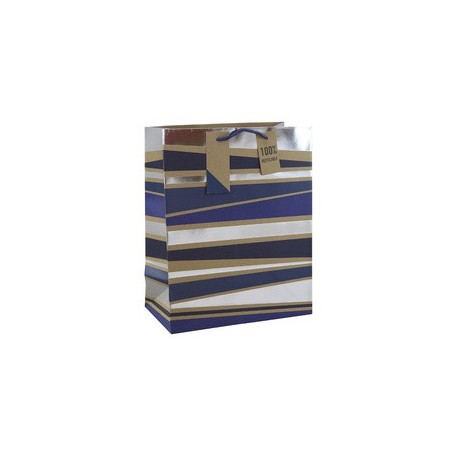Clairefontaine sachet cadeau "rayures", moyen