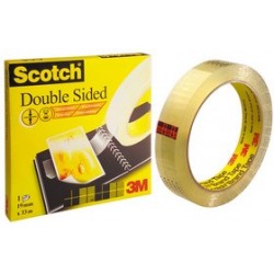 3m scotch ruban adhésif double face 665, 12 mm x 32,9 m