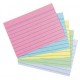 Herlitz fiches recycling, format a7, ligné, blanc