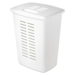 Orthex panier à linge avec couvercle, 60 litres, gris foncé