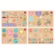 Susy card set de stickers "happy eco b-day"