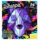 Sharpie marqueur permanent fine, big pack de 26 "loup"