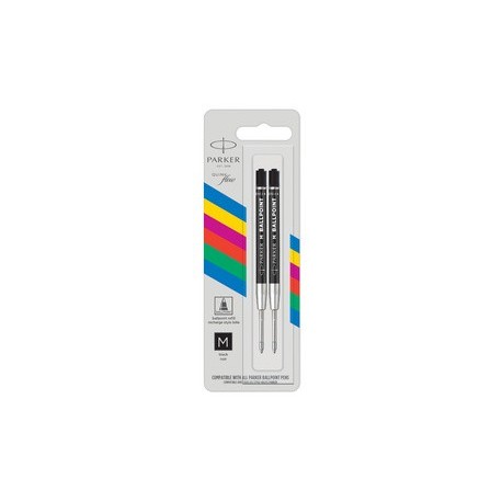 Parker recharge pour stylo à bille quinkflow eco, m, rouge