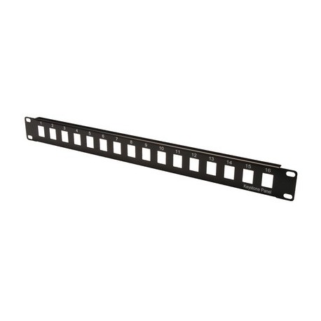 Digitus 19" modular patch panel leergehäuse, 16 port