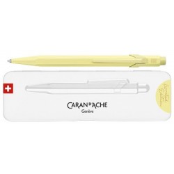 Caran d'ache stylo à bille rétractable 849 bleu azur