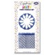 Clairefontaine bougie d'anniversaire, rayée couleur/blanc