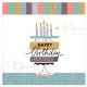 Susy card carte d'anniversaire "happy eco b-day typo"