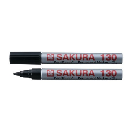 Sakura marqueur permanent pen-touch 130, 1,2 mm, noir
