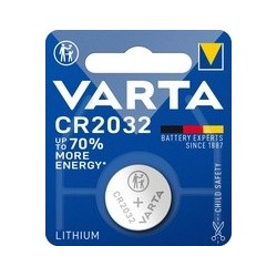 Varta pile bouton au lithium "electronics", cr1025, 3,0 volt