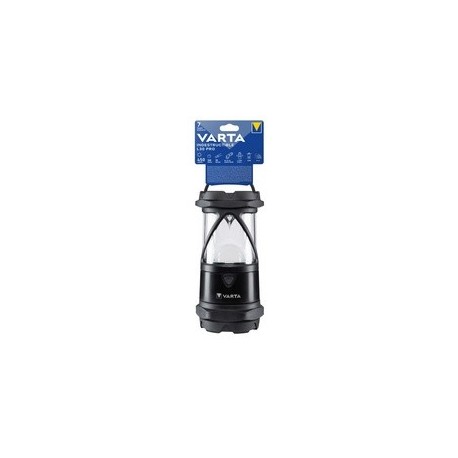 Varta lampe de camping "indestructible l30 pro", noir