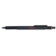 Rotring stylo à bille rétractable 600, noir