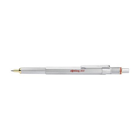 Rotring stylo à bille rétractable 800, argent