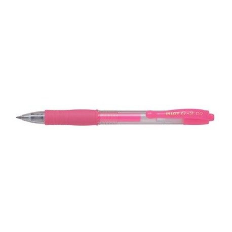 Pilot stylo à encre gel g2 07 néon, vert néon