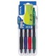 Pilot stylo à encre gel g2 07 set2go, étui de 4