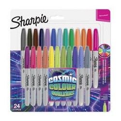 Sharpie marqueur permanent fine, carte blister de 24