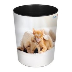 Läufer corbeille à papier chien et chat