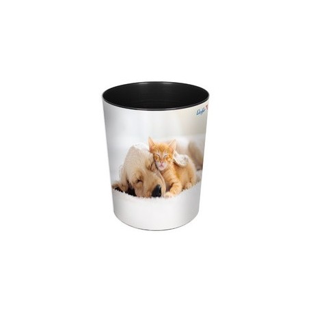 Läufer corbeille à papier chien et chat