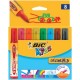 Bic kids feutre decoralo, étui en carton de 8