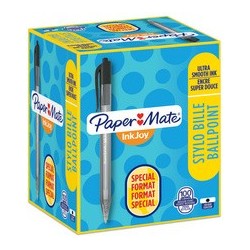 Paper:mate stylo à bille inkjoy 100 rt, value pack, bleu