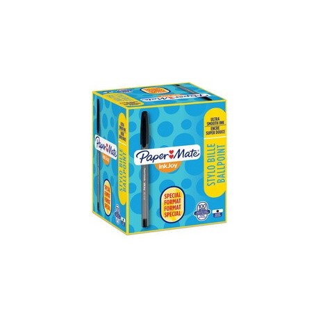 Paper:mate stylo à bille inkjoy 100, value pack, noir