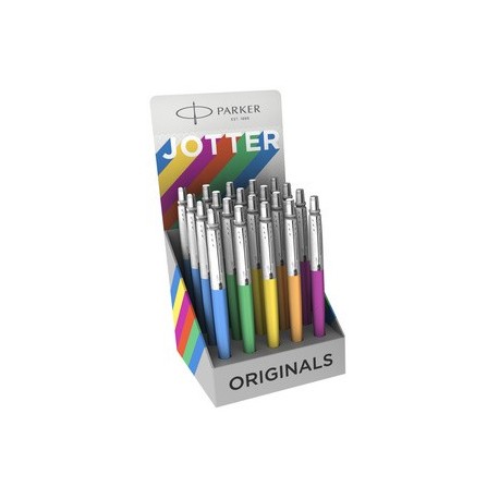 Parker stylo à bille jotter originals, présentoir de 20