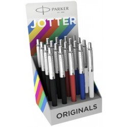 Parker stylo à bille jotter classic, présentoir de 20