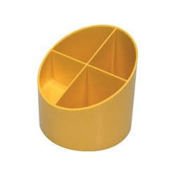 Helit multipot "the cross", 4 compartiments, vert