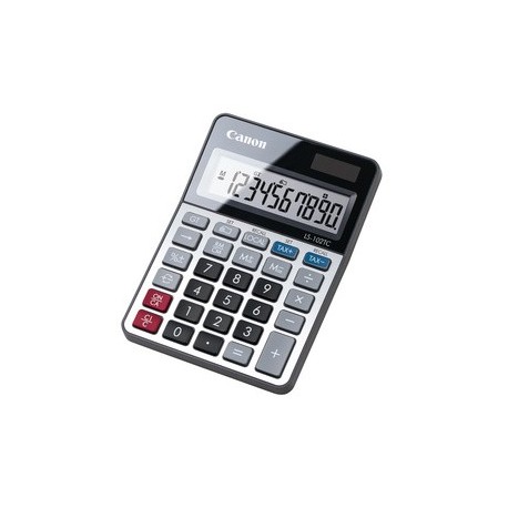 Canon calculatrice de table ls-102 tc, alimentation par pile