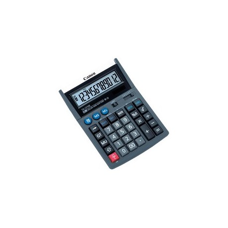 Canon calculatrice de bureau tx-1210e, alimentation solaire