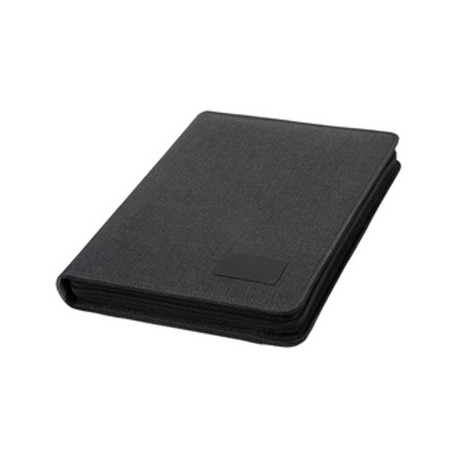 Alassio organiseur avec zip luca, a5, anthracite
