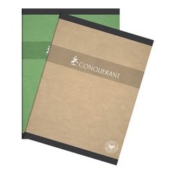 Conquerant sept cahier "recyclé", 210 x 297 mm, séyès (LOT DE 10)