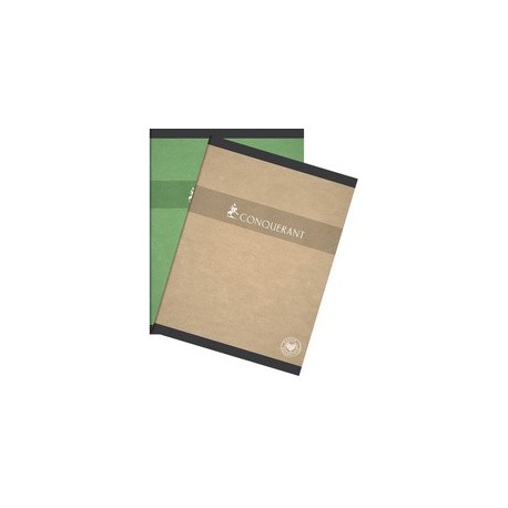 Conquerant sept cahier "recyclé", 210 x 297 mm, séyès (LOT DE 10)
