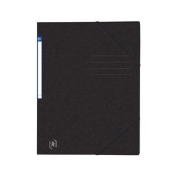 Oxford chemise à élastique top file+, a4, rose pastel