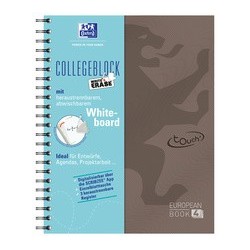 Oxford cahier touch european book 4 "write & erase", brun