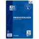Oxford feuillets pour classeur, a4, ligné, 100 feuilles