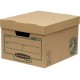 Fellowes bankers box earth carton d'archives/de transport (LOT DE 10)