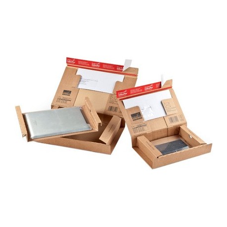 Colompac carton d'expédition "poste", taille: s (LOT DE 10)