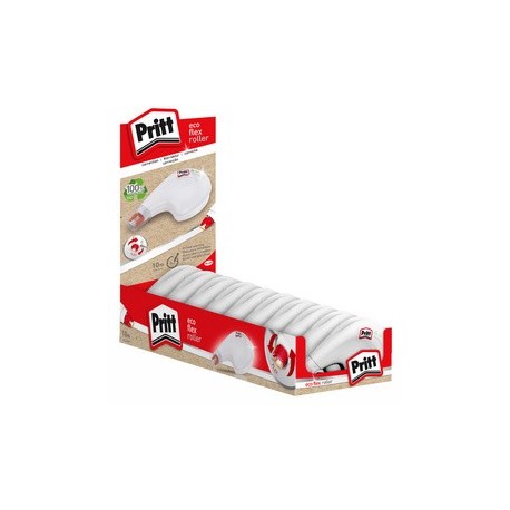 Pritt roller correcteur eco flex, dans un présentoir de (LOT DE 10)