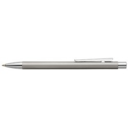 Faber-castell stylo à bille neo slim acier inoxydable, mat