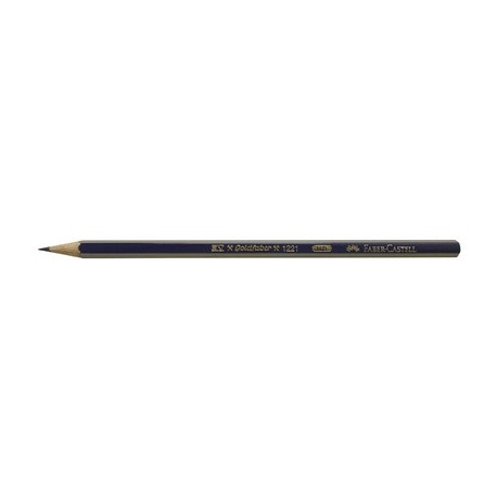 Faber-castell crayon graphite goldfaber, hexagonal, degré de