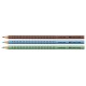 Faber-castell crayon couleur triangulaire color grip, cuivre