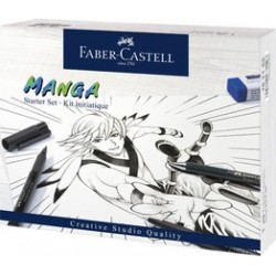 Faber-castell feutre pitt artist pen, kit de démarrage manga