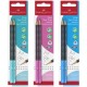 Faber-castell crayon de papier grip 2001 two tone, blister