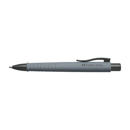 Faber-castell stylo-bille poly ball xb, navy blue