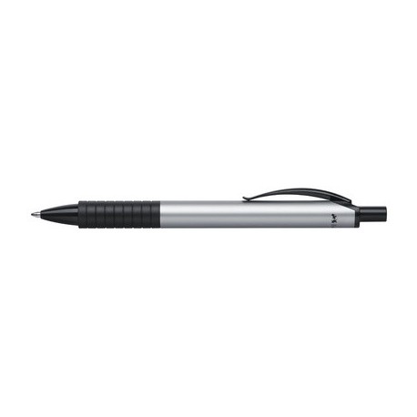 Faber-castell stylo-bille rétractable basic, argent