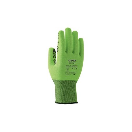 Uvex gant de protection contre les coupures c500 dry, t.10 (LOT DE 10)