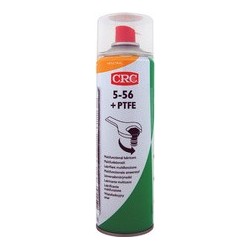 Crc lubrifiant multifonction 5-56 + ptfe, spray de 500 ml